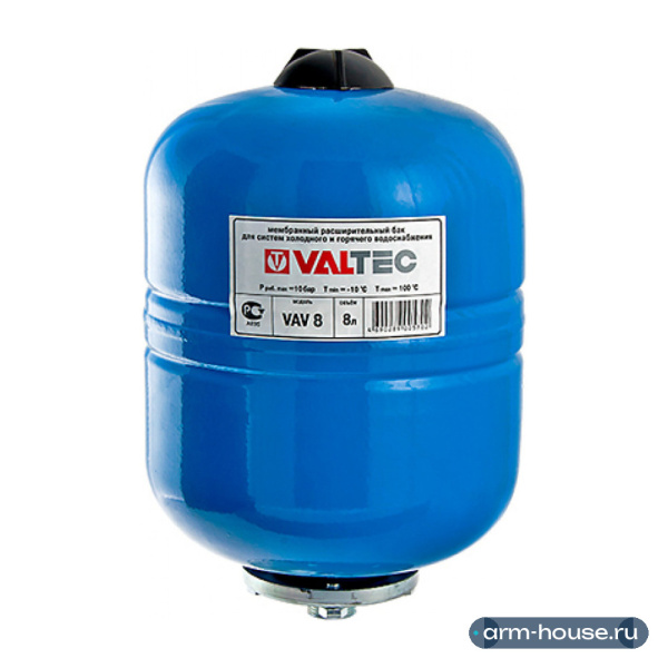 Гидроаккумулятор Valtec VAV 8 вертикальный