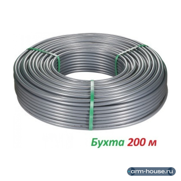 Труба Valtec из сшитого полиэтилена 16x2,2 мм PEXa-EVOH серая в бухте 200 м (VA1622.3.C.200) - 1 м