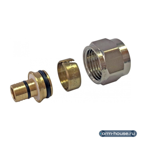 Фитинг компрессионный Stout для труб 20х2.9х3/4" стабильная (SFC-0026-202934)