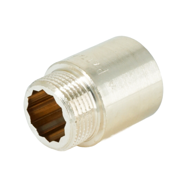 Удлинитель НВ ELSEN Metalit, 3/4"х30 мм, латунь