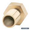 Штуцер 3/4" x 25мм ВР, латунный Alato