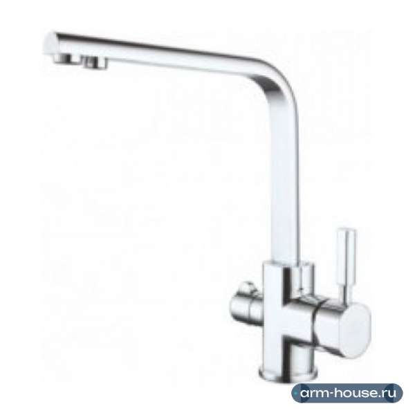 Смеситель для кухни GANZER GZ16034 с подключением к фильтру питьевой воды CHROME