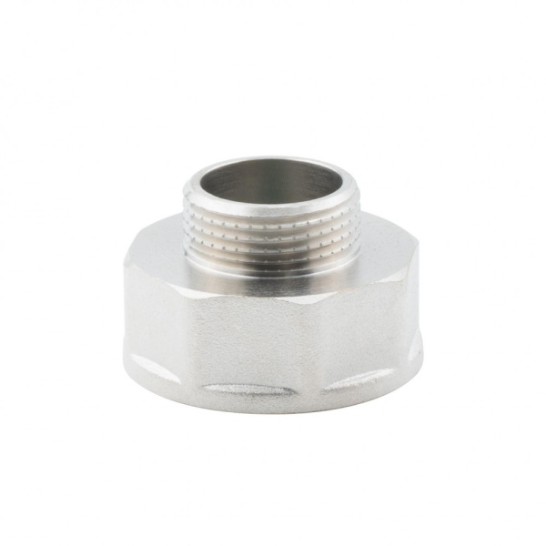 Переходник 1 1/2" х 1" ВР-НР, никелированный Alato