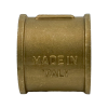 Муфта равнопроходная ВВ ELSEN Metalit, 2", латунь