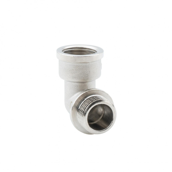 Угольник 1/2" ВР-НР, никелированный Alato