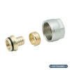 Фитинг компрессионный 16 х 2,0 х 3/4" для труб PE-X