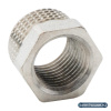 Футорка 3/8" х 1/4" НР-ВР, никелированная Alato