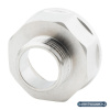 Переходник 1 1/2" х 1" ВР-НР, никелированный Alato