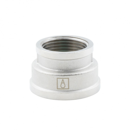 Муфта переходная 1 1/4" х 1" , ВР-ВР, никелированная Alato