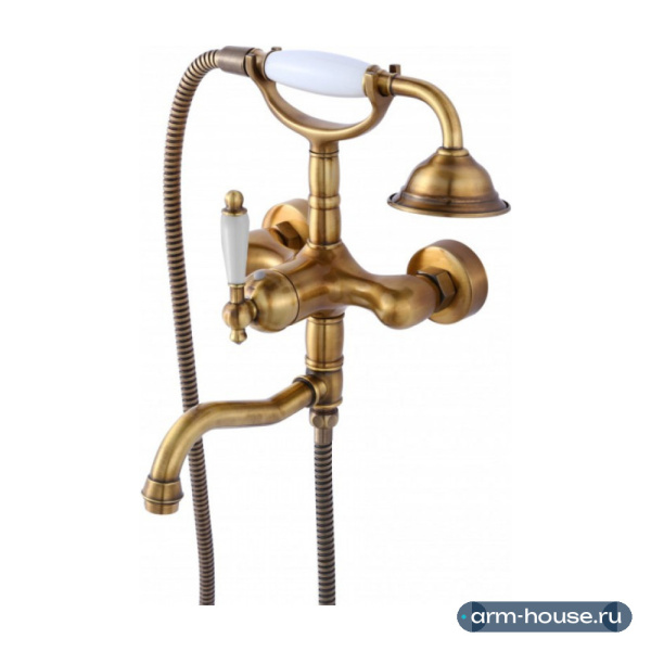 Cмеситель для ванны HANSEN H30077D Бронза
