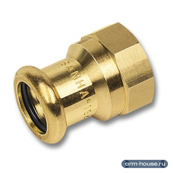 Муфта переходная SANHA 8270g, 15x1/2", бронза, ВР