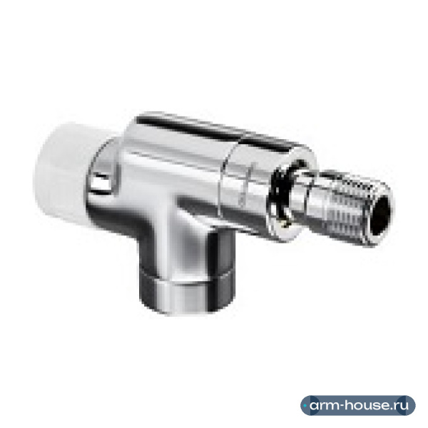 Вентиль термостатический осевой Oventrop Серия E, 1/2" (DN 15) M30x1,5, латунь, цвет белый