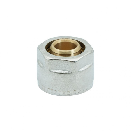 Фитинг компрессионный 20 х 2,0 х 3/4" для труб PEX-AL-PEX