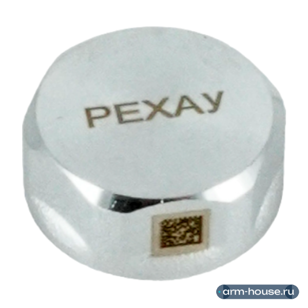 Заглушка для коллектора Rehau MX 3/4" ВР, хром