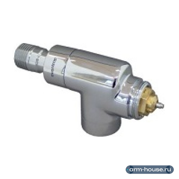 Вентиль термостатический осевой Oventrop Серия E, 1/2" (DN 15) M30x1,5, латунь хромированная