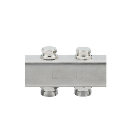Коллектор Alato 1" x 3/4" x 3-вых для радиаторного отопления (нерж. сталь) 0302-0003