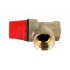 Клапан предохранительный мембранный ELSEN ESV03 1/2"х3/4" ВВ 3 бар, латунь