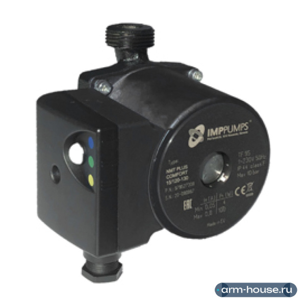 Насос циркуляционный IMP Pumps NMT PLUS COMFORT INOX 15/90-130 энергоэффективный, с мокрым ротором