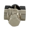 Кран шаровой, ELSEN, с фильтром механической очистки, 1/2", ВВ, PN 30, T°C -от -20 до +100, ручка-бабочка