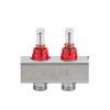 Коллектор Alato 1" x 3/4" x 8-вых для тёплого пола (нерж. сталь) 0301-0008