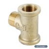 Тройник равнопроходной ВНВ ELSEN Metalit, 1/2", латунь
