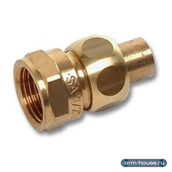 Сгон SANHA 4340g, 54x2", бронза, самоуплотняющийся, ВР