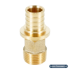 Переходник НР РЕХАУ RAUTITAN MX, 20-R 1/2", DZR латунь, (MX)
