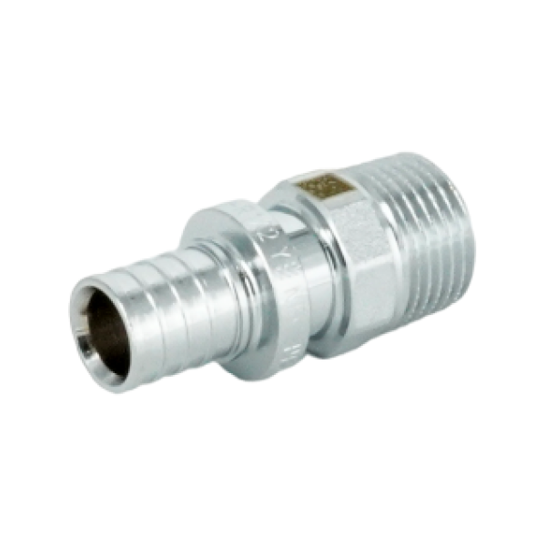 Переходник РЕХАУ THERM S, 17 x 1/2" (Н), хромированная латунь