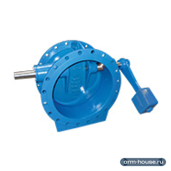 Клапан обратный поворотный фланцевый Tecofi CP4243 DN250 PN16 с противовесом, чугун