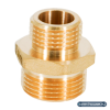 Ниппель переходной НН ELSEN Metalit, 1/2"х3/4", латунь