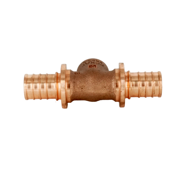 Тройник с ВР на боковом проходе РЕХАУ RAUTITAN, 25-Rp 1/2"-25, бронза (RX+)