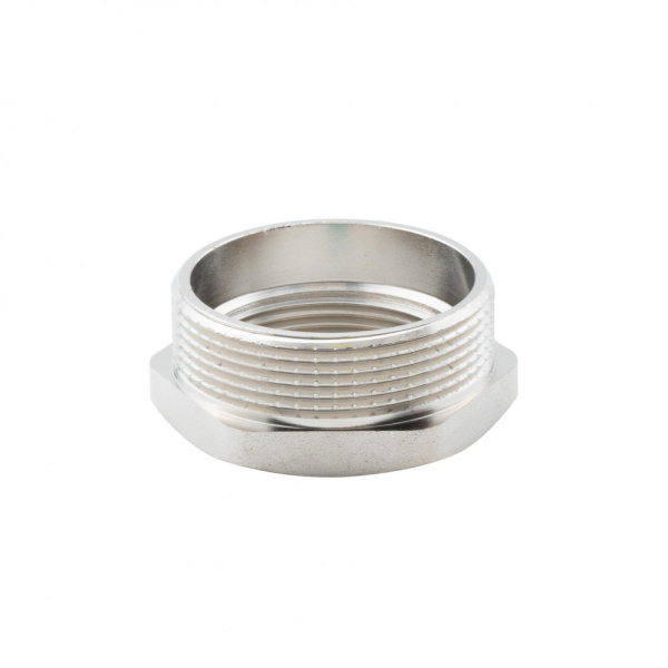 Футорка 2" х 1 1/2" НР-ВР, никелированная Alato