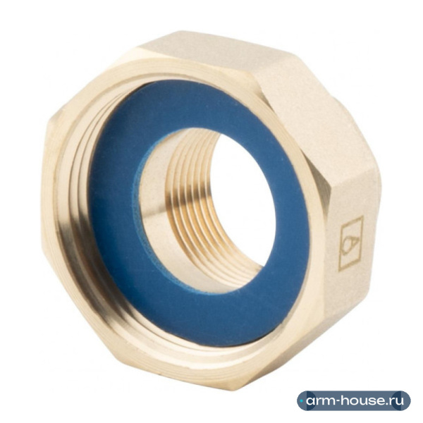 Гайка для насоса 1 1/4" x 3/4" (в паре)ВР-ВР, латунная Alato