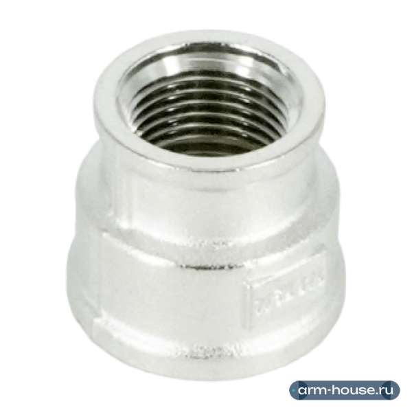 Муфта переходная ВВ ELSEN TIN, 1/2"х3/4", латунь