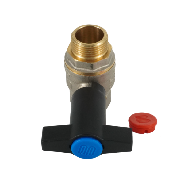 Кран шаровой, ELSEN, 3/4", НВ, PN 30, T°C -от -20 до +140, высокая ручка из пластмассы