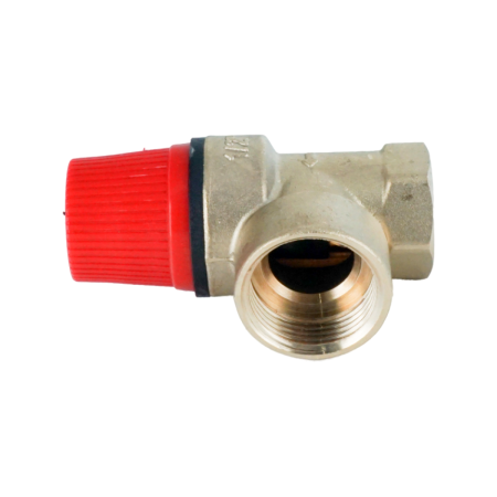 Клапан предохранительный мембранный ELSEN ESV08 1/2"х3/4" ВВ 8 бар, латунь