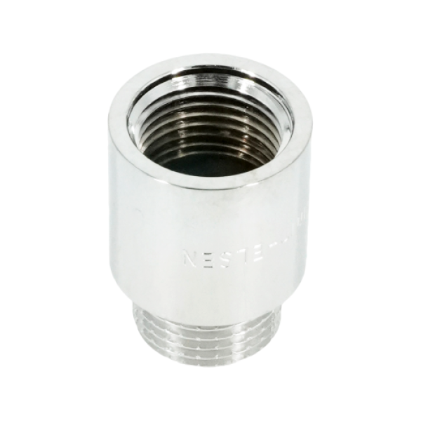 Удлинитель НВ ELSEN TIN, 1/2" x 25 мм, латунь
