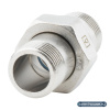 Американка прямая 1/2"НР-НР, никелированная Alato