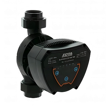 Насос циркуляционный ZOTA EcoRING IV 25-80 180 с гайками