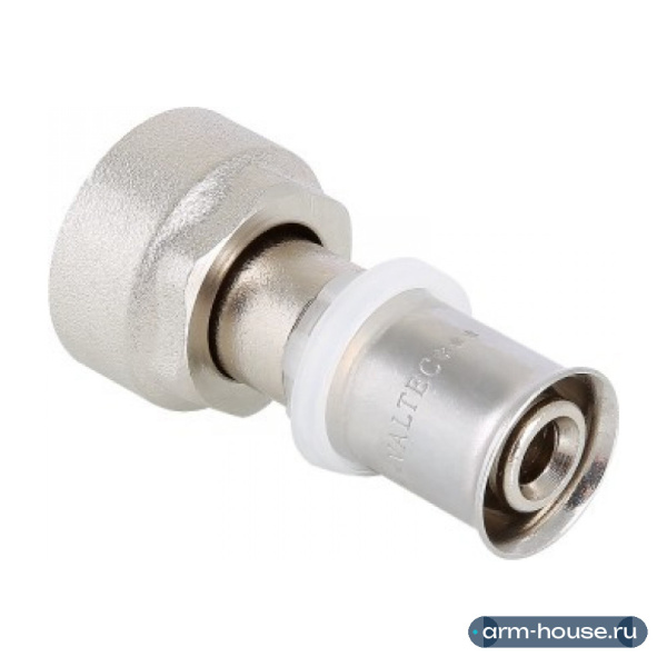 Пресс-фитинг VALTEC 16 (2,0)х3/4” с накидной гайкой (арт. VTc.712.NE.1605)