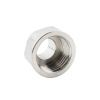 Переходник 1/2" х 3/8" ВР-НР, никелированный Alato