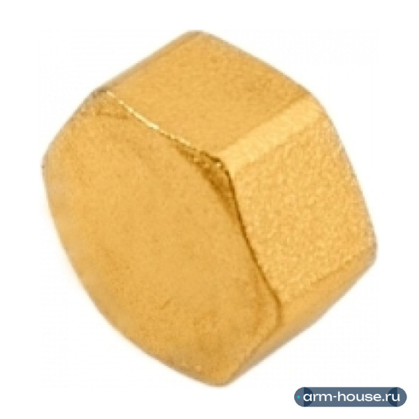 Заглушка Stout 3/4" ВР с внутренней резьбой латунная SFT-0026-000034