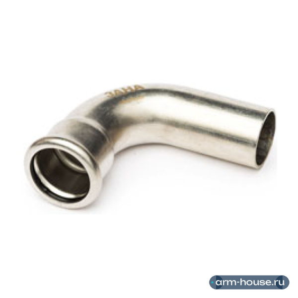 Отвод 90° SANHA NiroPress, 22 мм, AISI 304L, ВПр-НПр