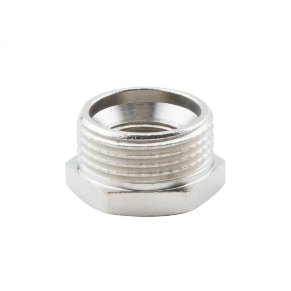 Футорка 1" х 1/2" НР-ВР, никелированная Alato, арт. 0122-2520