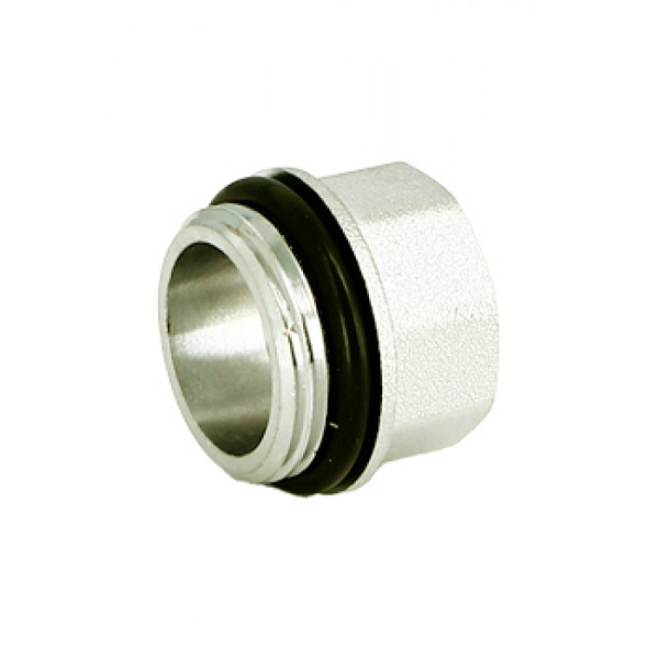 Переходник Uni-Fitt 1"x1/2" НР/ВР с прокладкой O-ring никелированный 634N4201
