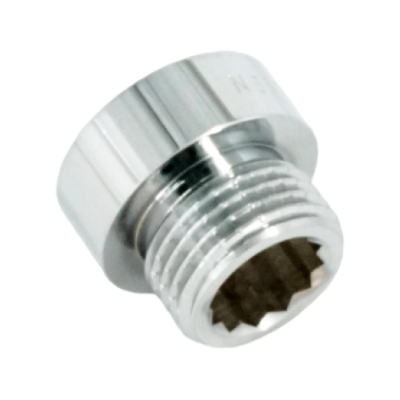 Удлинитель НВ ELSEN TIN, 1/2" x 10 мм, латунь
