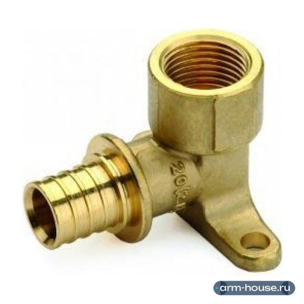 Угольник настенный Stout 20-Rp 3/4" с креплением (SFA-0009-002034)