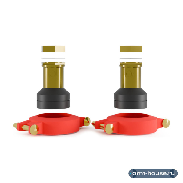 Переходник MSYSTEMS НГ 2 шт. Ду 50, резьба 1 1/2" НГ