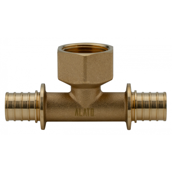 Тройник переходник латунный 20 x 3/4" x 20 Alato