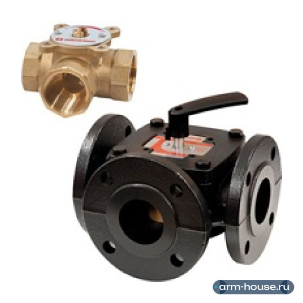 Клапан смесительный поворотный Giacomini R297, 1 1/4" ВР